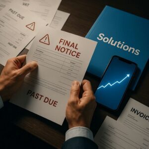 Final notice and past due invoice