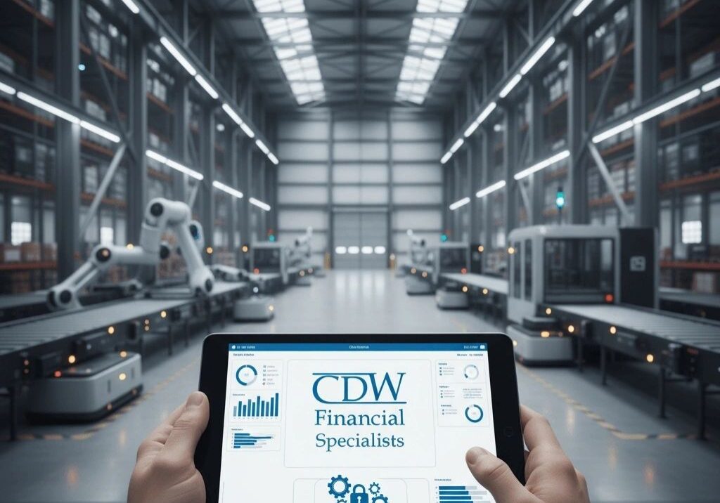Factory automation monitored via tablet