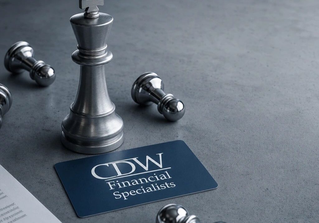 Silver chess king and pawns